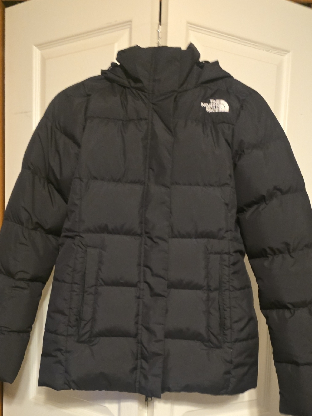 The North Face Womens Black Quilted Down Jacket
